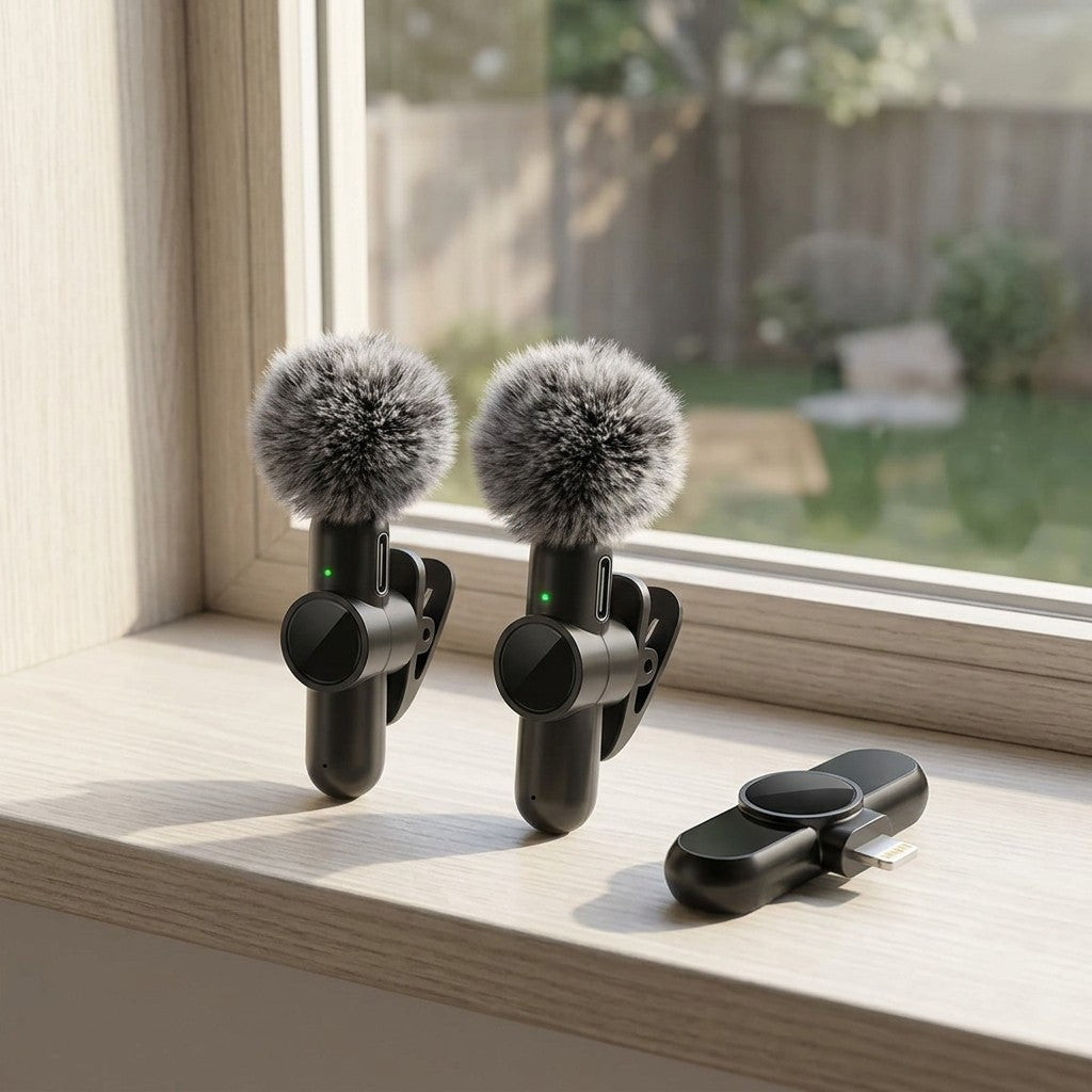 Mobile Wireless Lavalier Microphone